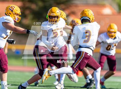 Thumbnail 3 in Simi Valley (Intrasqaud Scrimmage) 03/13/2021 photogallery.