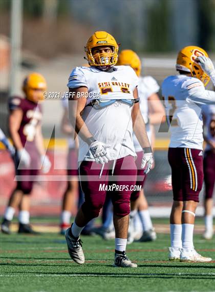 Thumbnail 2 in Simi Valley (Intrasqaud Scrimmage) 03/13/2021 photogallery.