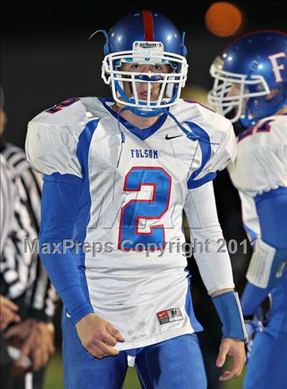 Thumbnail 2 in Folsom @ Elk Grove (CIF SJS D2 Playoffs) photogallery.