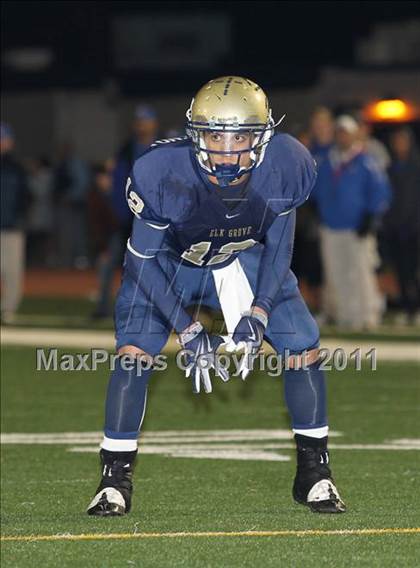 Thumbnail 2 in Folsom @ Elk Grove (CIF SJS D2 Playoffs) photogallery.