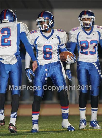 Thumbnail 1 in Folsom @ Elk Grove (CIF SJS D2 Playoffs) photogallery.