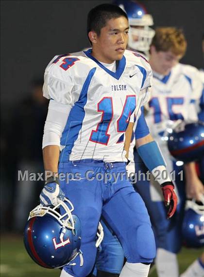 Thumbnail 1 in Folsom @ Elk Grove (CIF SJS D2 Playoffs) photogallery.