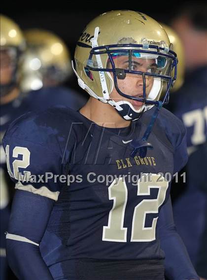 Thumbnail 2 in Folsom @ Elk Grove (CIF SJS D2 Playoffs) photogallery.