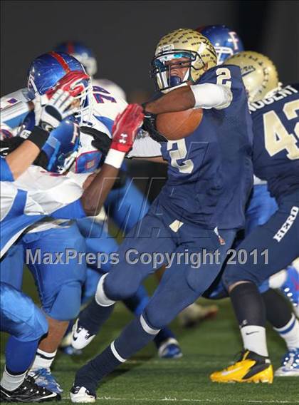 Thumbnail 2 in Folsom @ Elk Grove (CIF SJS D2 Playoffs) photogallery.