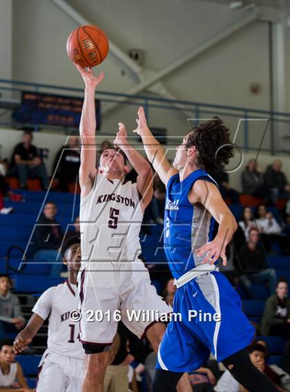 Thumbnail 3 in Wallkill vs. Kingston (Officials vs Cancer) photogallery.