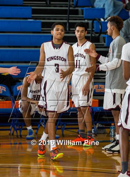 Thumbnail 3 in Wallkill vs. Kingston (Officials vs Cancer) photogallery.