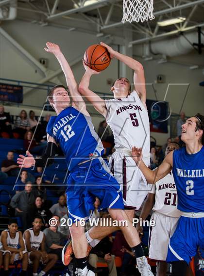 Thumbnail 3 in Wallkill vs. Kingston (Officials vs Cancer) photogallery.