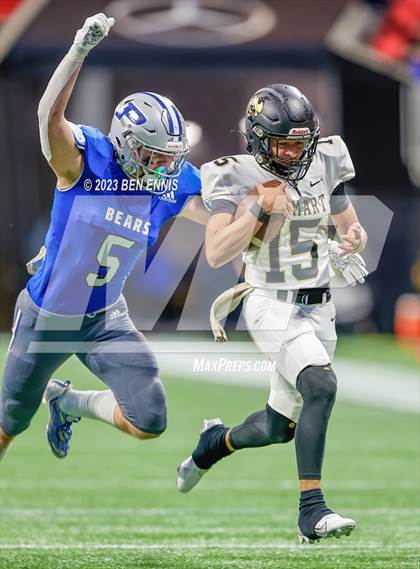 Thumbnail 1 in Rockmart vs. Pierce County (GHSA 2A Championship) photogallery.