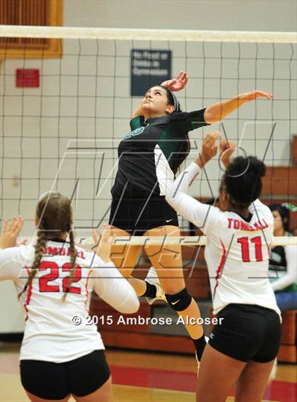 Thumbnail 3 in Austin @ Tomball (UIL 5A Bi-District Playoff) photogallery.