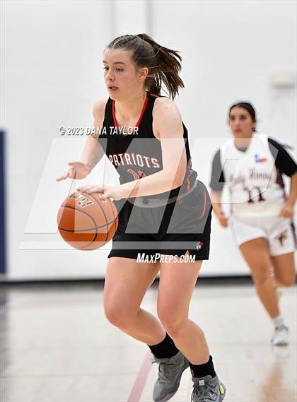Thumbnail 1 in Forestburg vs Victory Christian Academy (Perrin Tournament) photogallery.