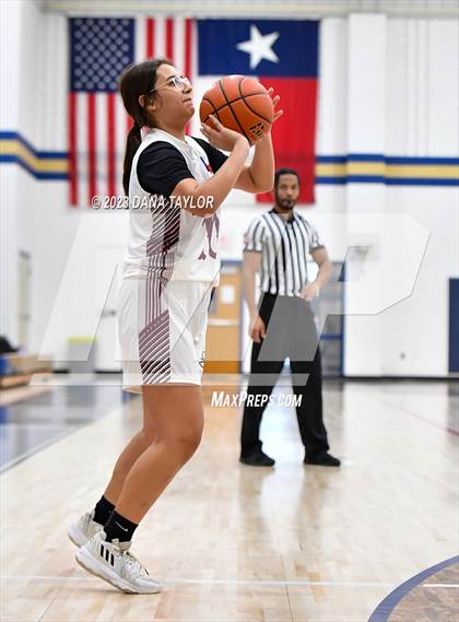 Thumbnail 3 in Forestburg vs Victory Christian Academy (Perrin Tournament) photogallery.