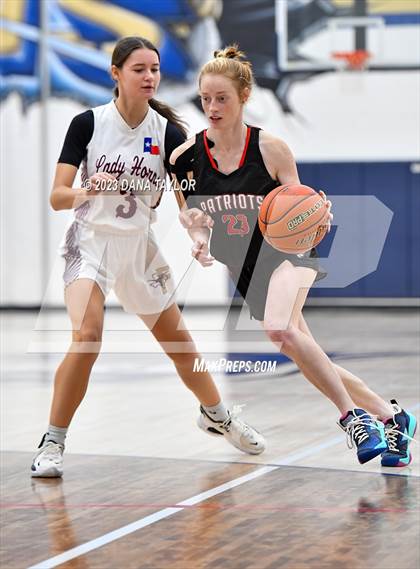 Thumbnail 3 in Forestburg vs Victory Christian Academy (Perrin Tournament) photogallery.