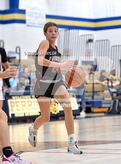 Thumbnail 1 in Forestburg vs Victory Christian Academy (Perrin Tournament) photogallery.