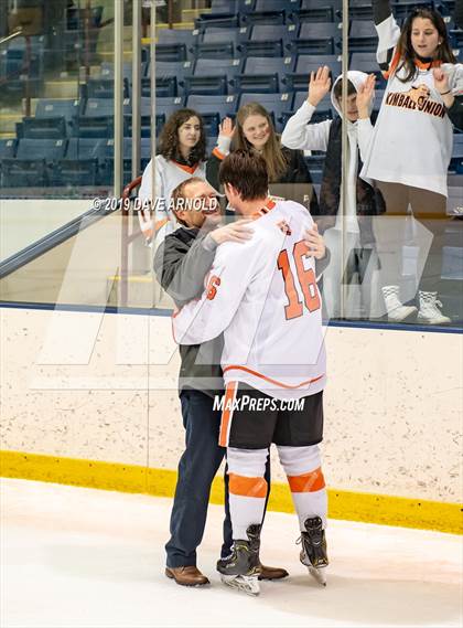 Thumbnail 2 in Kimball Union Academy vs Salisbury School (NEPSAC Elite 8 Final) photogallery.