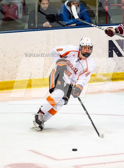 Thumbnail 1 in Kimball Union Academy vs Salisbury School (NEPSAC Elite 8 Final) photogallery.