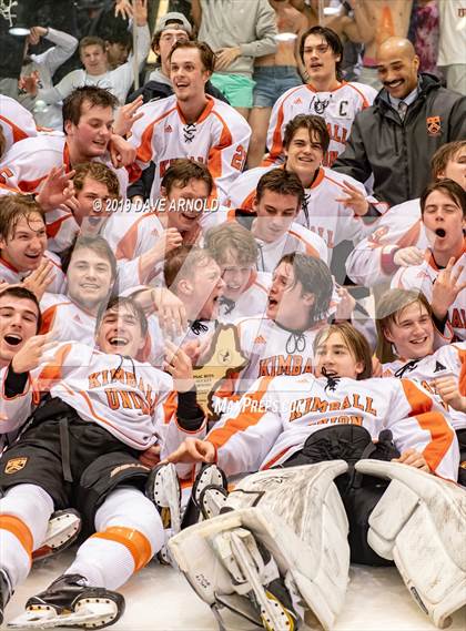 Thumbnail 2 in Kimball Union Academy vs Salisbury School (NEPSAC Elite 8 Final) photogallery.