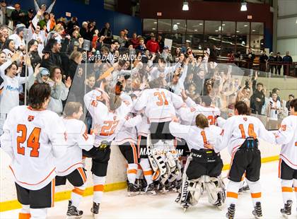 Thumbnail 2 in Kimball Union Academy vs Salisbury School (NEPSAC Elite 8 Final) photogallery.