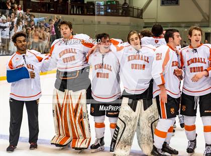 Thumbnail 2 in Kimball Union Academy vs Salisbury School (NEPSAC Elite 8 Final) photogallery.