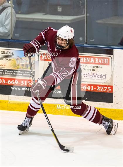 Thumbnail 1 in Kimball Union Academy vs Salisbury School (NEPSAC Elite 8 Final) photogallery.