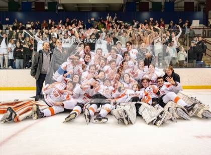 Thumbnail 2 in Kimball Union Academy vs Salisbury School (NEPSAC Elite 8 Final) photogallery.