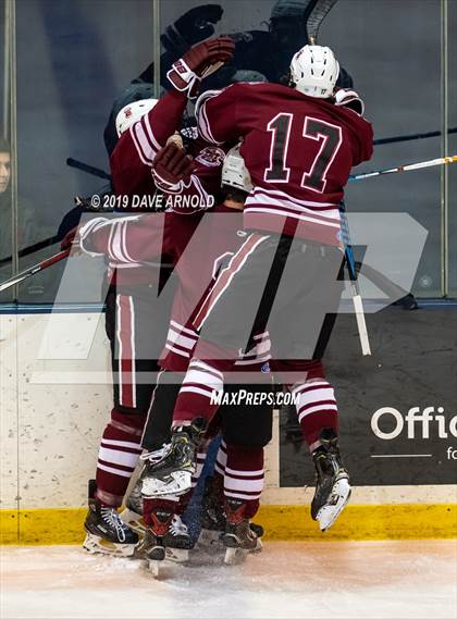 Thumbnail 1 in Kimball Union Academy vs Salisbury School (NEPSAC Elite 8 Final) photogallery.