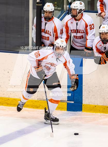 Thumbnail 2 in Kimball Union Academy vs Salisbury School (NEPSAC Elite 8 Final) photogallery.