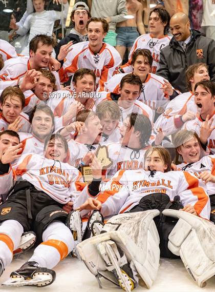 Thumbnail 2 in Kimball Union Academy vs Salisbury School (NEPSAC Elite 8 Final) photogallery.