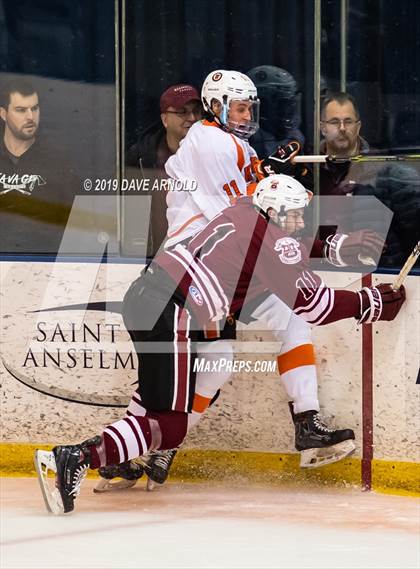 Thumbnail 2 in Kimball Union Academy vs Salisbury School (NEPSAC Elite 8 Final) photogallery.