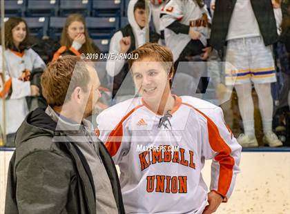 Thumbnail 1 in Kimball Union Academy vs Salisbury School (NEPSAC Elite 8 Final) photogallery.