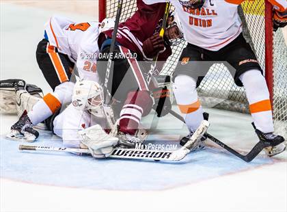 Thumbnail 1 in Kimball Union Academy vs Salisbury School (NEPSAC Elite 8 Final) photogallery.