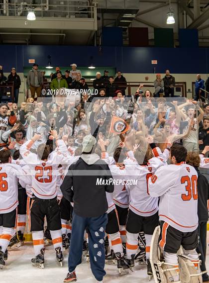 Thumbnail 1 in Kimball Union Academy vs Salisbury School (NEPSAC Elite 8 Final) photogallery.
