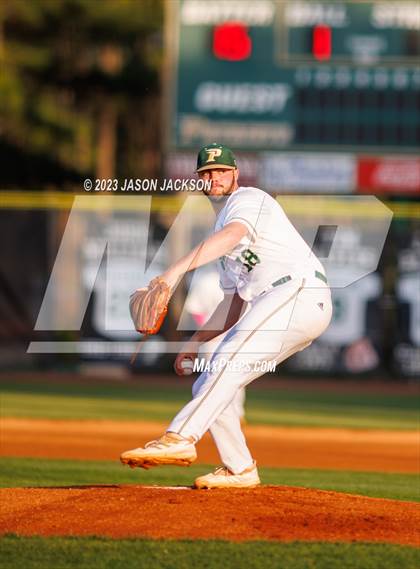 Thumbnail 2 in Laney @ Pinecrest (NCHSAA 4A East Round 1) photogallery.