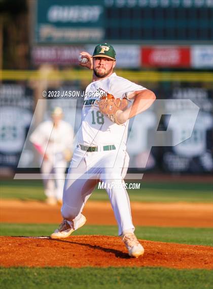 Thumbnail 2 in Laney @ Pinecrest (NCHSAA 4A East Round 1) photogallery.