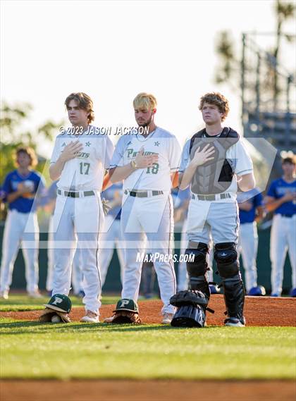 Thumbnail 3 in Laney @ Pinecrest (NCHSAA 4A East Round 1) photogallery.