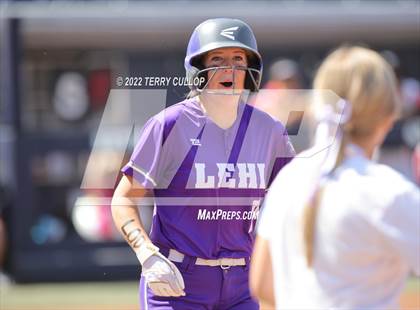 Thumbnail 2 in Lehi vs. Spanish Fork (UHSAA 5A Final Game 2) photogallery.