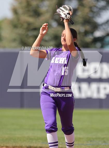 Thumbnail 2 in Lehi vs. Spanish Fork (UHSAA 5A Final Game 2) photogallery.