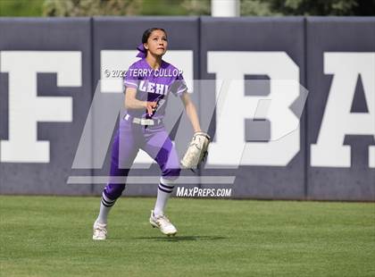 Thumbnail 2 in Lehi vs. Spanish Fork (UHSAA 5A Final Game 2) photogallery.