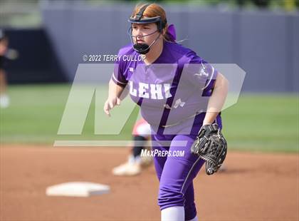 Thumbnail 3 in Lehi vs. Spanish Fork (UHSAA 5A Final Game 2) photogallery.