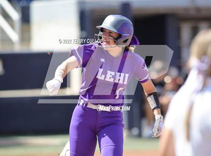 Thumbnail 1 in Lehi vs. Spanish Fork (UHSAA 5A Final Game 2) photogallery.
