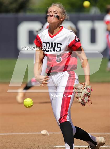 Thumbnail 3 in Lehi vs. Spanish Fork (UHSAA 5A Final Game 2) photogallery.