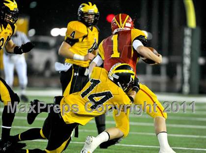 Thumbnail 2 in Del Oro vs. Oakdale (CIF SJS D3 Final) photogallery.
