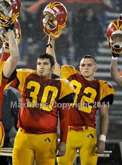 Thumbnail 2 in Del Oro vs. Oakdale (CIF SJS D3 Final) photogallery.