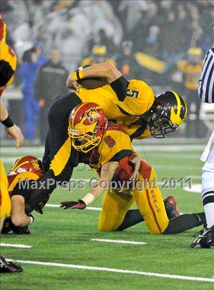Thumbnail 2 in Del Oro vs. Oakdale (CIF SJS D3 Final) photogallery.