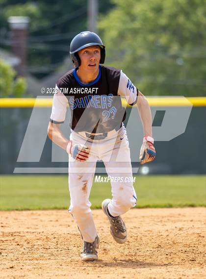 Thumbnail 2 in Shakamak vs Rising Sun (IHSAA 1A Semi State Semi Final) photogallery.