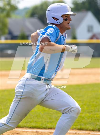 Thumbnail 3 in Shakamak vs Rising Sun (IHSAA 1A Semi State Semi Final) photogallery.