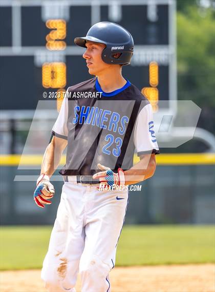 Thumbnail 3 in Shakamak vs Rising Sun (IHSAA 1A Semi State Semi Final) photogallery.