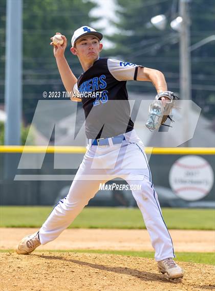 Thumbnail 1 in Shakamak vs Rising Sun (IHSAA 1A Semi State Semi Final) photogallery.