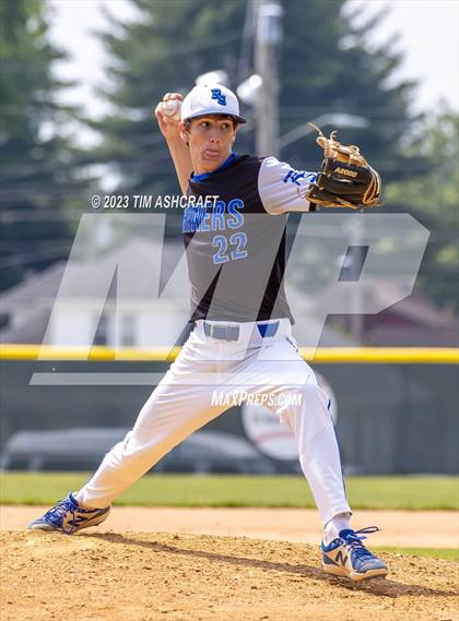 Thumbnail 2 in Shakamak vs Rising Sun (IHSAA 1A Semi State Semi Final) photogallery.