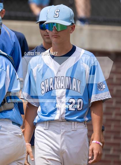 Thumbnail 1 in Shakamak vs Rising Sun (IHSAA 1A Semi State Semi Final) photogallery.