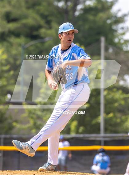 Thumbnail 3 in Shakamak vs Rising Sun (IHSAA 1A Semi State Semi Final) photogallery.